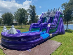 image1201 1741558995 Midnight Mountain 15 ft Single Lane Waterslide