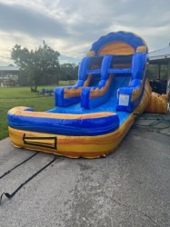 puddle20jumper201220foot20single20lane20waterslide 174559535 Puddle Jumper 12 Foot Single Lane Toddler Waterslide