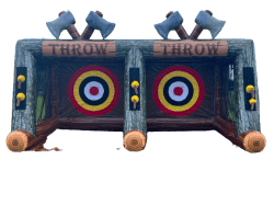 Inflatable Double Ax Throw