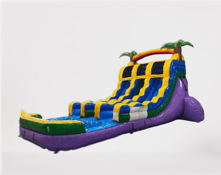 Bahama Blast 16 Foot Double Lane Waterslide