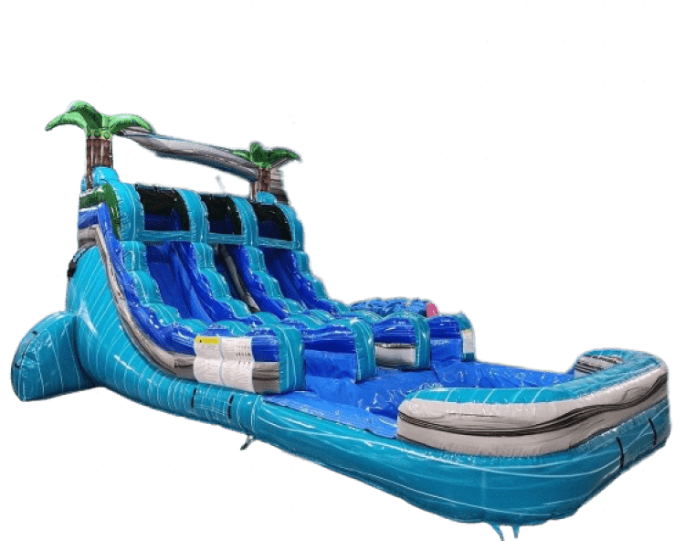 Arctic Falls 16 Foot Double Lane Waterslide