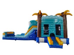 Akua Falls Bounce House with Waterslide
