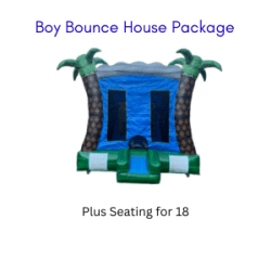 Boy Bounce House Package