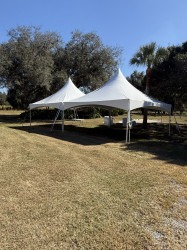 20 x 40 White High Peak Tent Package