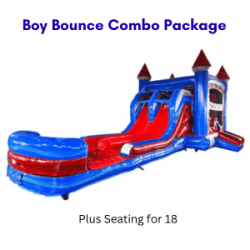 Boy Bounce House Combo Package