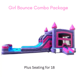 Girl Bounce House Combo Package