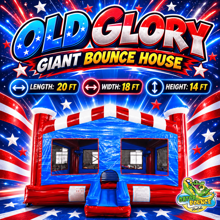 Old Glory Giant Bounce House